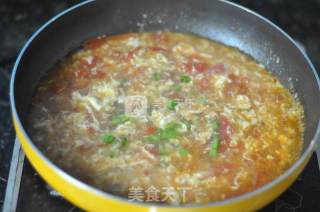 西红柿蛋花汤的做法步骤：7