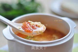 西红柿蛋花汤的做法步骤：10
