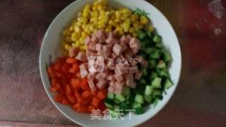 月亮蛋包饭！的做法步骤：2