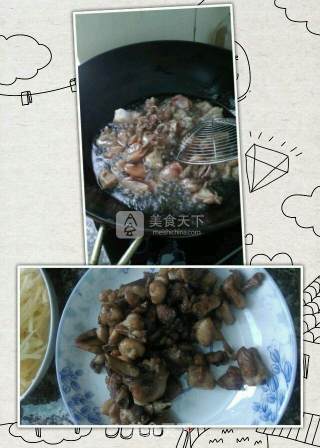 辣子鸡的做法步骤：3