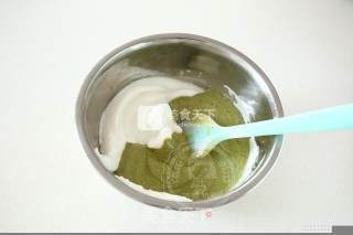 “碧云酥胸”抹茶慕斯的做法步骤：9