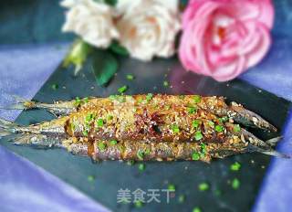 煎焖秋刀鱼的做法步骤：10