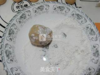 白豆沙蔓越莓广式月饼的做法步骤：16