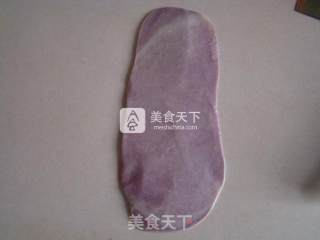 抹茶蛋黄酥和紫薯蛋黄酥的做法步骤：17