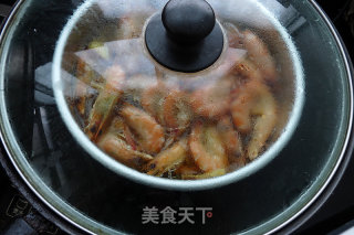 黄酒炖虾的做法步骤：6