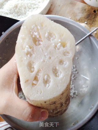 红枣红糖糯米藕的做法步骤：5