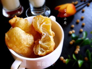 自制油条的做法步骤：14