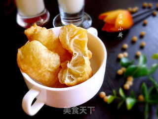 自制油条的做法步骤：15
