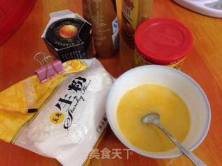 桃胶炒蛋白的做法步骤：2