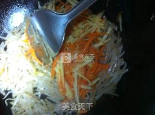 疙瘩三丝的做法步骤：7