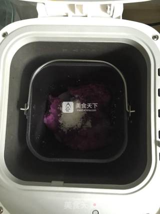 奶香紫薯的做法步骤：3