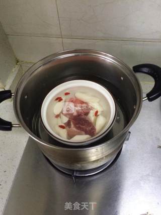 鳄鱼山药骨头汤的做法步骤：5
