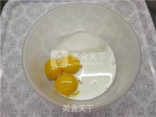 抹茶榴莲红豆蜜语蛋糕的做法步骤：4