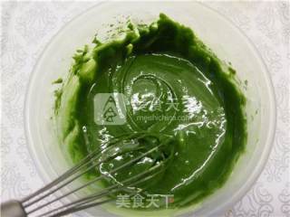 抹茶榴莲红豆蜜语蛋糕的做法步骤：8