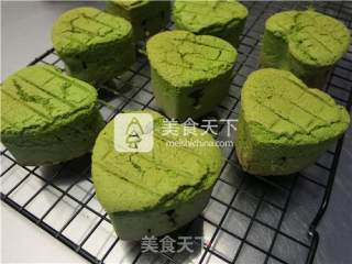 抹茶榴莲红豆蜜语蛋糕的做法步骤：17