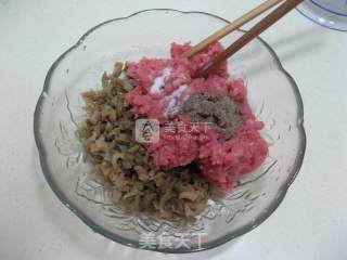 榨菜鲜肉酥皮月饼的做法步骤：5
