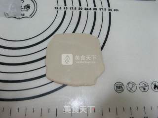 榨菜鲜肉酥皮月饼的做法步骤：19