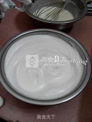我的酸奶蛋糕处女作【茶石纹酸奶天使蛋糕】的做法步骤：3