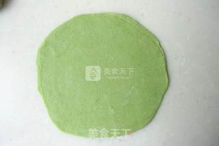 菠菜鸡肉卷的做法步骤：6