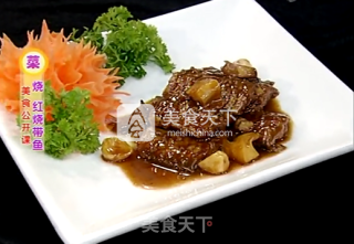 【桃李厨艺】陈波大师教你——红烧带鱼的做法步骤：15