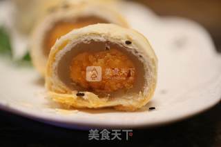 莲蓉蛋黄酥的做法步骤：20