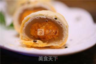 莲蓉蛋黄酥的做法步骤：25