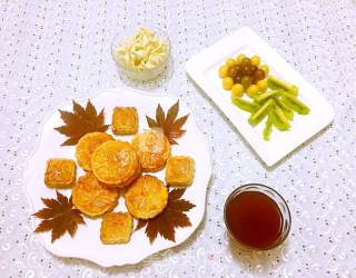 白豆沙月饼的做法步骤：25