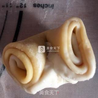 紫薯花酥的做法步骤：14