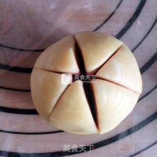 紫薯花酥的做法步骤：16