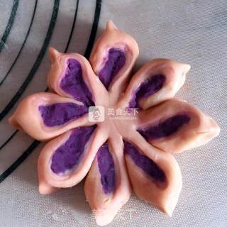 紫薯花酥的做法步骤：18