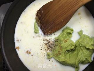 牛油果牛奶冷汤的做法步骤：12