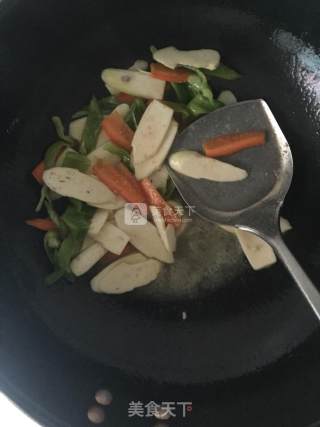 炒腰片的做法步骤：5