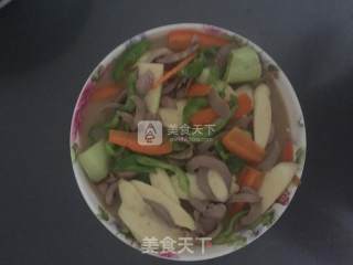 炒腰片的做法步骤：7