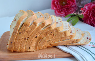 淡奶油蔓越莓大吐司的做法步骤：12