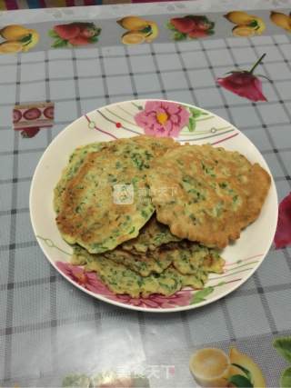 韭菜鸡蛋饼的做法步骤：8