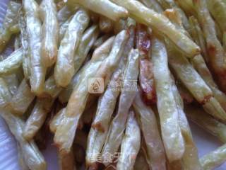 干煸豆角的做法步骤：3