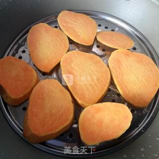芝士焗红薯的做法步骤：2
