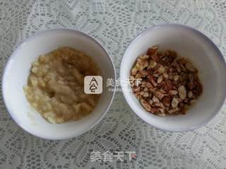 香蕉坚果三文治的做法步骤：2