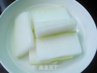 培根冬瓜夹的做法步骤：2