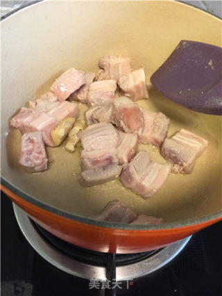 藕块红烧肉的做法步骤：3