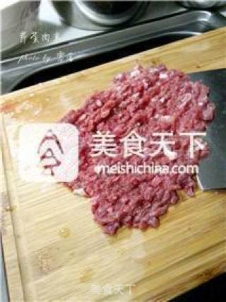 芹菜肉末的做法步骤：3