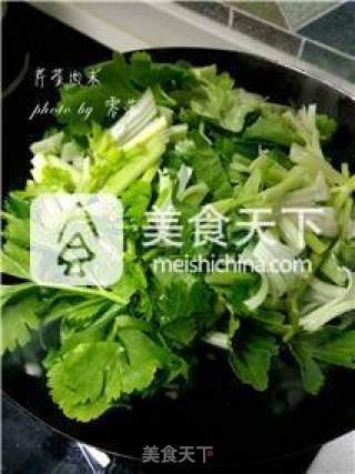 芹菜肉末的做法步骤：7