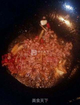 红烧肉末豆腐的做法步骤：4