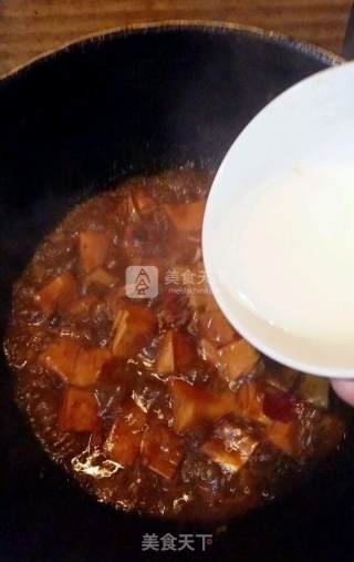 红烧肉末豆腐的做法步骤：7