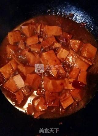 红烧肉末豆腐的做法步骤：8