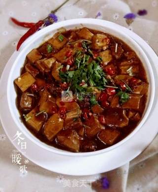 红烧肉末豆腐的做法步骤：9
