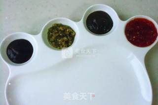 四味臭豆腐的做法步骤：1