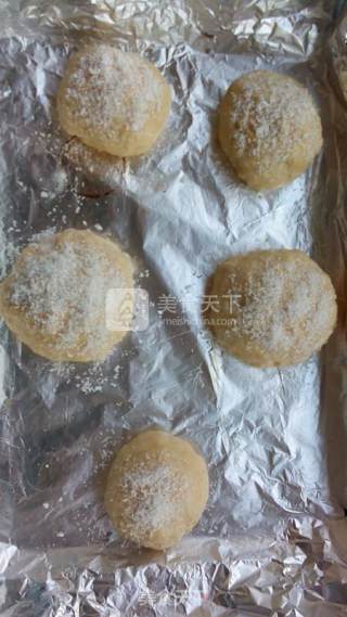 椰蓉蔓越莓米面包的做法步骤：6