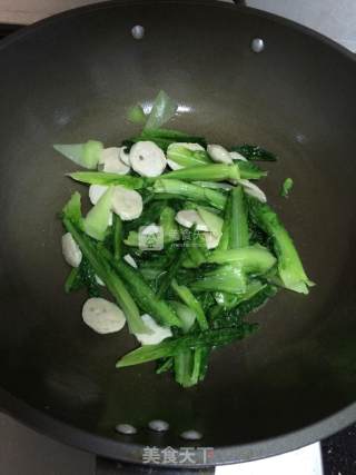 油麦肉丸的做法步骤：5