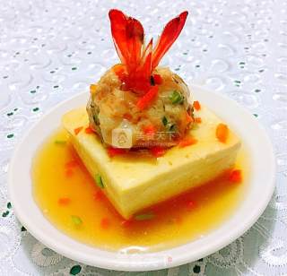 珍珠虾丸豆腐宝盒的做法步骤：18